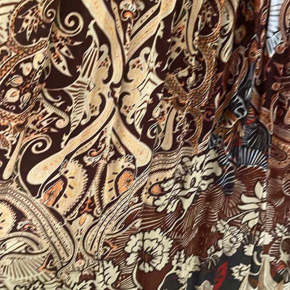 EUC Anthropologie Bhanuni By Jyoti Flirak Contrast Ronika Maxi Dress - Picture 8 of 10